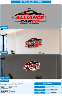 CUSTOM MOCKUP SIGN FOR Claudia V Urdiales