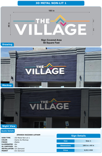 CUSTOM MOCKUP SIGN FOR Amanda Razzano-Latham