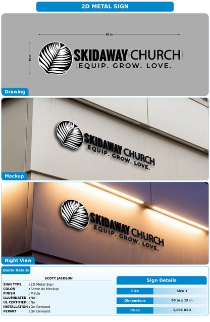 CUSTOM MOCKUP SIGN FOR Scott Jackson