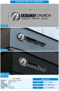 CUSTOM MOCKUP SIGN FOR Scott Jackson