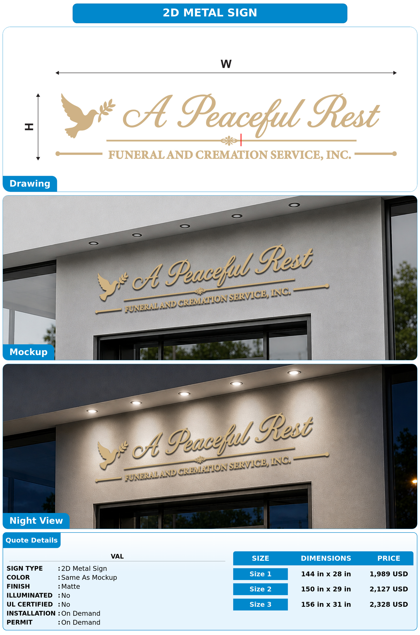 CUSTOM MOCKUP SIGN FOR Val