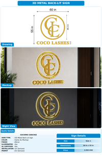 CUSTOM MOCKUP SIGN FOR Socorro Sanchez