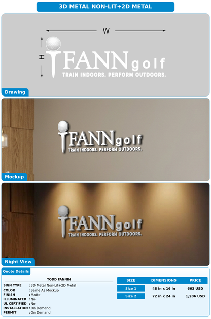 CUSTOM MOCKUP SIGN FOR Todd Fannin