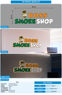 CUSTOM MOCKUP SIGN FOR Beck