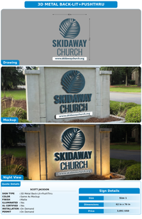 CUSTOM MOCKUP SIGN FOR Scott Jackson