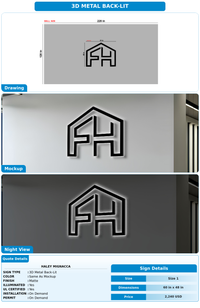CUSTOM MOCKUP SIGN FOR Haley mignacca