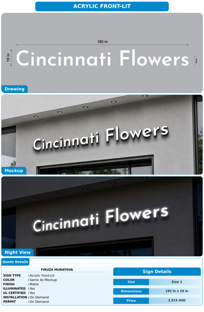 CUSTOM MOCKUP SIGN FOR Firuza Muratova