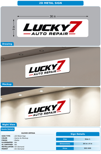 CUSTOM MOCKUP SIGN FOR Klever ortega