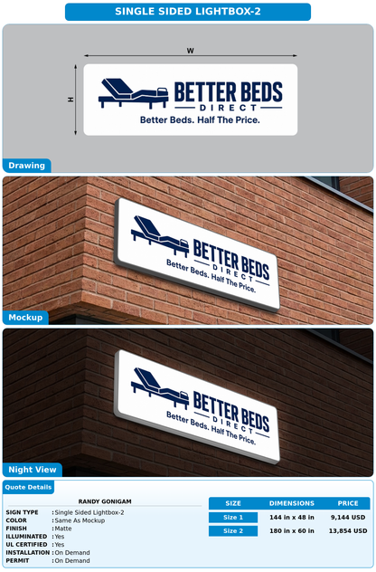 CUSTOM MOCKUP SIGN FOR Randy Gonigam