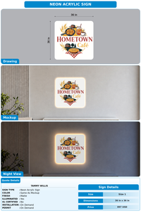 CUSTOM MOCKUP SIGN FOR Tammy Willis