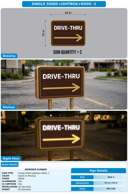 CUSTOM MOCKUP SIGN FOR Abubaker Alnajjar