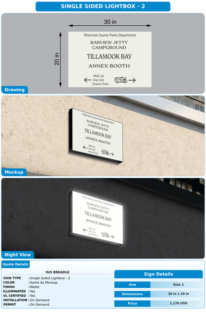 CUSTOM MOCKUP SIGN FOR Isis Breazile