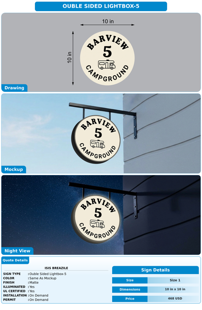 CUSTOM MOCKUP SIGN FOR Isis Breazile