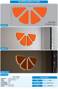 CUSTOM MOCKUP SIGN FOR James Hessen