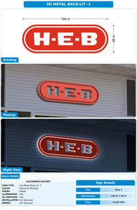 CUSTOM MOCKUP SIGN FOR Alexander Gaither