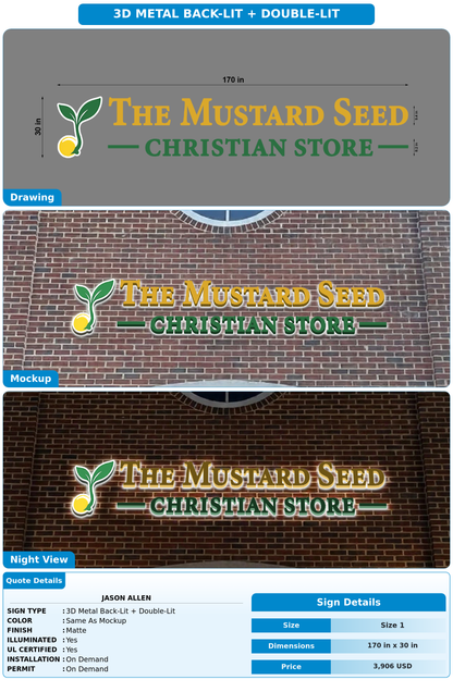 CUSTOM MOCKUP SIGN FOR Jason Allen