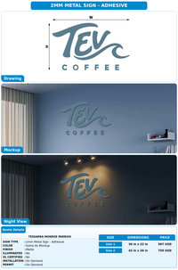 CUSTOM MOCKUP SIGN FOR Tessarra Monroe Parrish