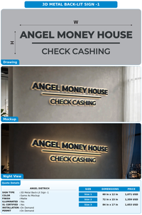 CUSTOM MOCKUP SIGN FOR Angel Dietrich