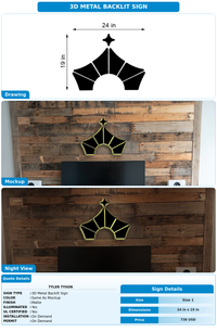 CUSTOM MOCKUP SIGN FOR Tyler Tyson