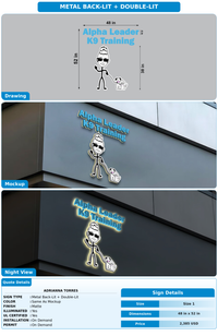 CUSTOM MOCKUP SIGN FOR Adrianna Torres