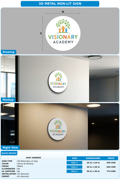 CUSTOM MOCKUP SIGN FOR Shay sanders