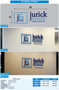 CUSTOM MOCKUP SIGN FOR Darren Jurick