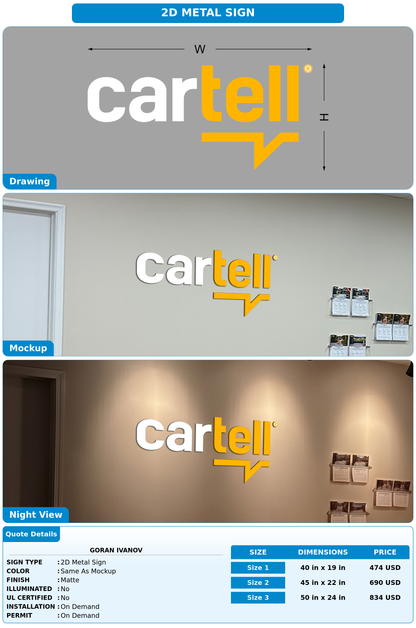 CUSTOM MOCKUP SIGN FOR Goran Ivanov