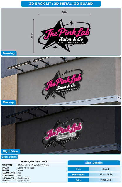 CUSTOM MOCKUP SIGN FOR Shayna Jones-Hardwick