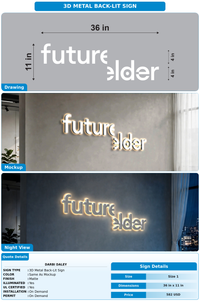 CUSTOM MOCKUP SIGN FOR darbi daley