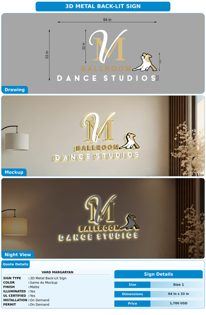 CUSTOM MOCKUP SIGN FOR VARD MARGARYAN