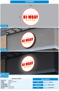 CUSTOM MOCKUP SIGN FOR Mrugen Gothana