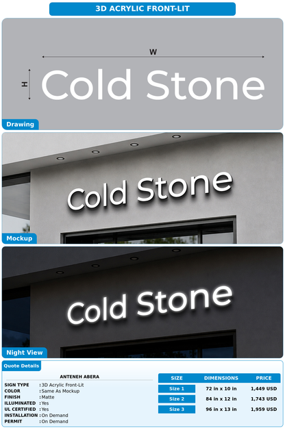 CUSTOM MOCKUP SIGN FOR Anteneh Abera