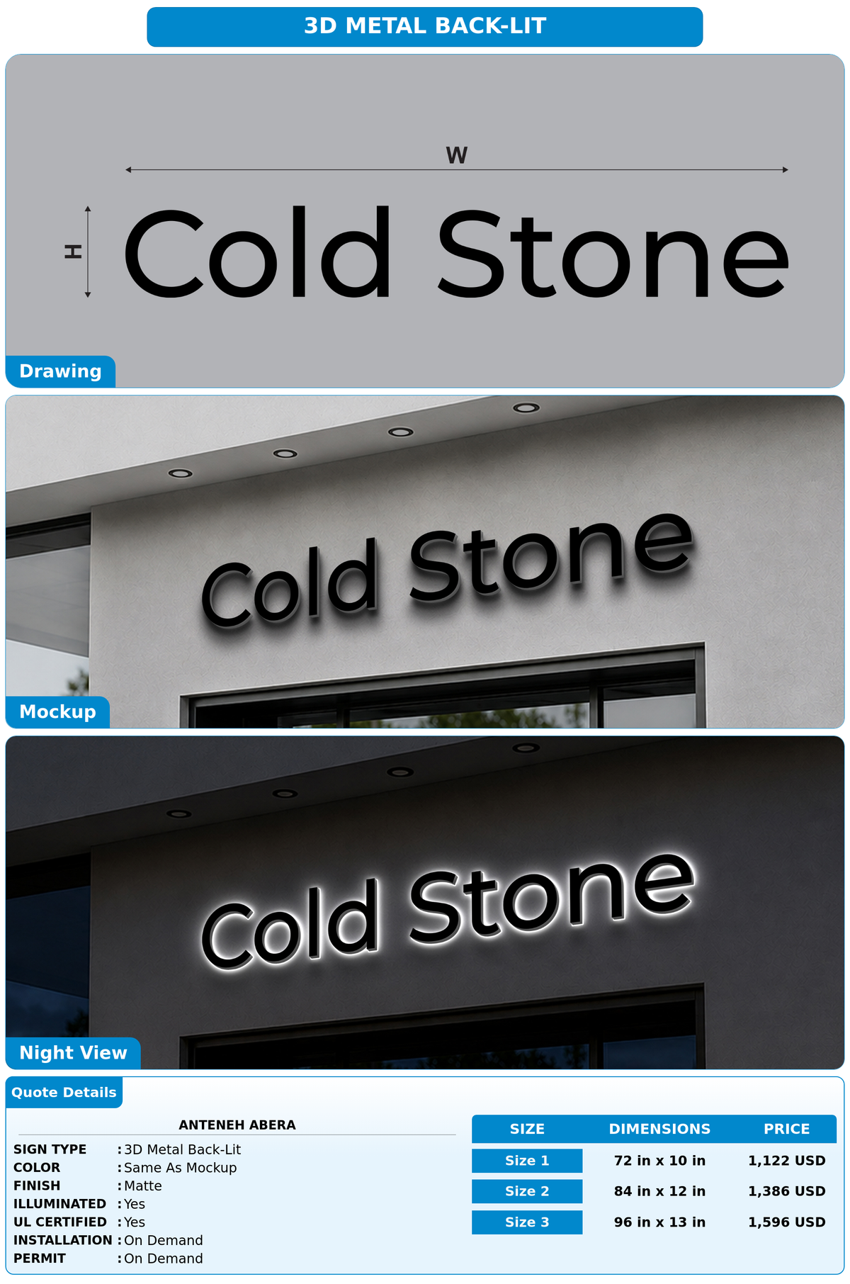 CUSTOM MOCKUP SIGN FOR Anteneh Abera