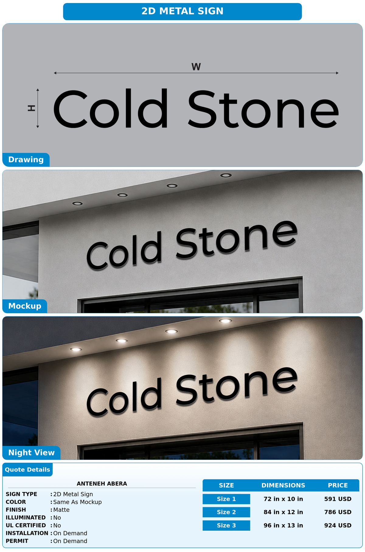 CUSTOM MOCKUP SIGN FOR Anteneh Abera