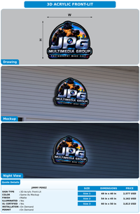 CUSTOM MOCKUP SIGN FOR Jimmy Perez