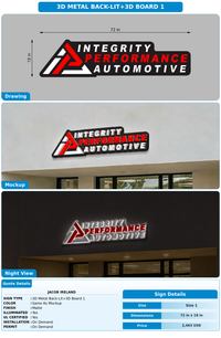 CUSTOM MOCKUP SIGN FOR Jacob Ireland