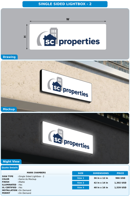 CUSTOM MOCKUP SIGN FOR Mark Chambers