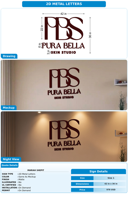 CUSTOM MOCKUP SIGN FOR Mariah Shepit