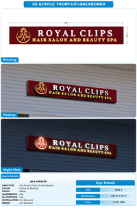 CUSTOM MOCKUP SIGN FOR Jack Spencer