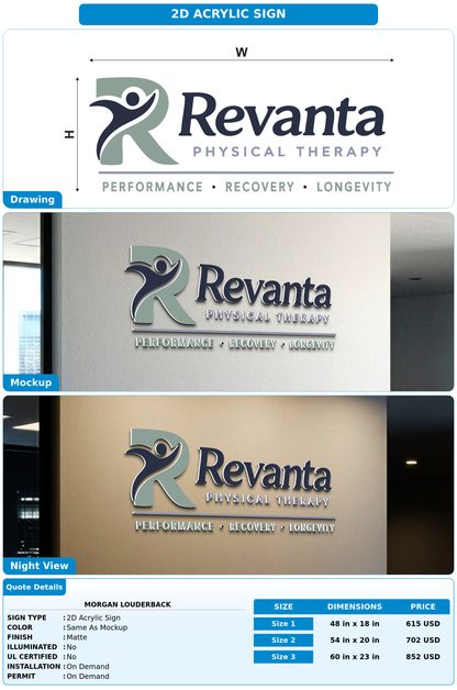 CUSTOM MOCKUP SIGN FOR Morgan Louderback