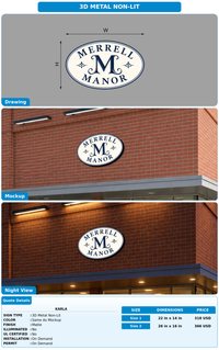 CUSTOM MOCKUP SIGN FOR Karla