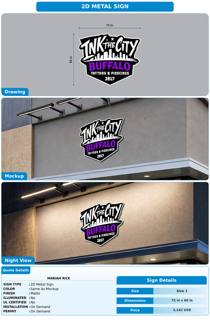 CUSTOM MOCKUP SIGN FOR Mariah rice