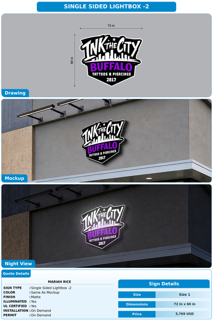 CUSTOM MOCKUP SIGN FOR Mariah rice