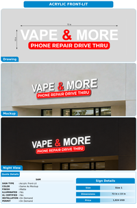 CUSTOM MOCKUP SIGN FOR Sam