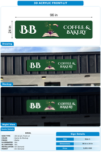 CUSTOM MOCKUP SIGN FOR Birsel