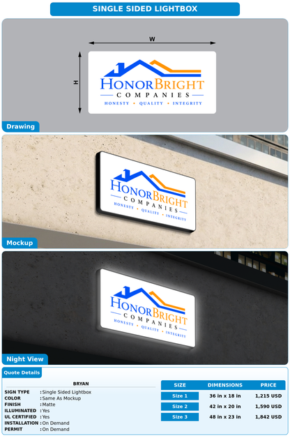 CUSTOM MOCKUP SIGN FOR Bryan