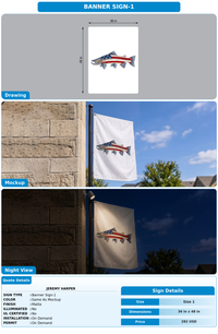 CUSTOM MOCKUP SIGN FOR jeremy harper