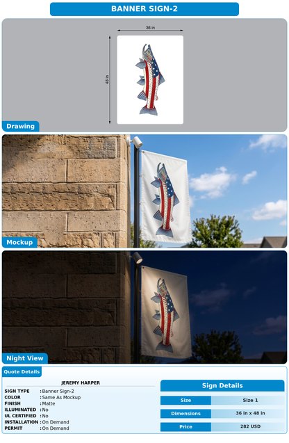 CUSTOM MOCKUP SIGN FOR jeremy harper