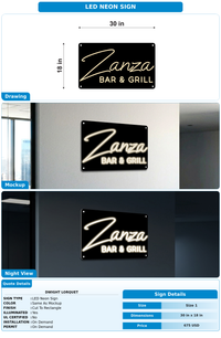 CUSTOM MOCKUP SIGN FOR Dwight Lorquet