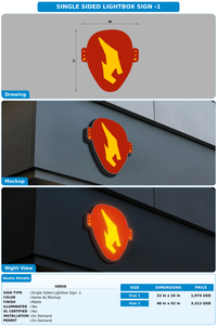 CUSTOM MOCKUP SIGN FOR Orrin